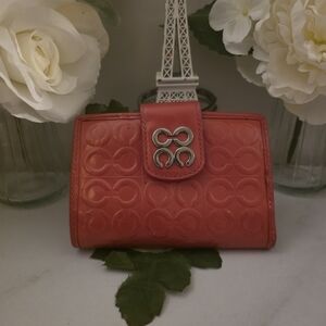 Coach Red Wallet